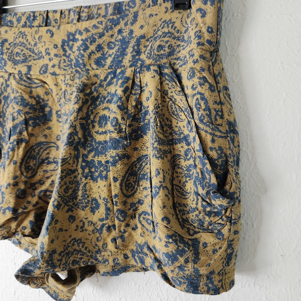 Free People Boho Paisley Print Shorts - Picture 6 of 6